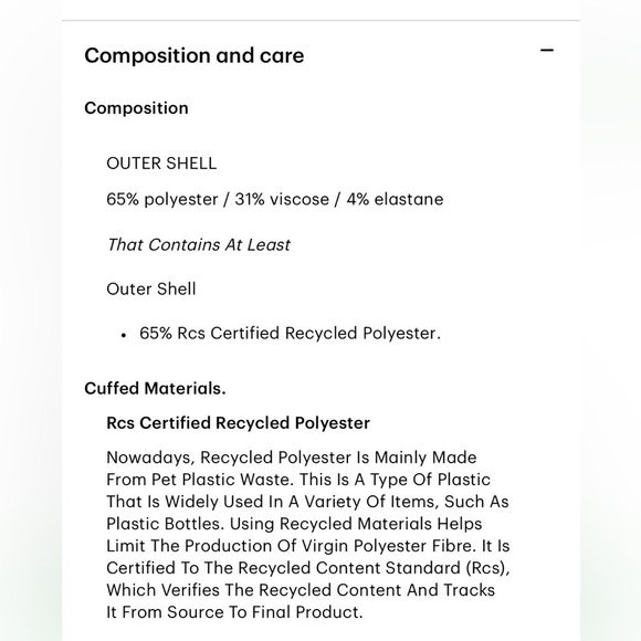 NWT box pleated mini skirt gray - Picture 4 of 8